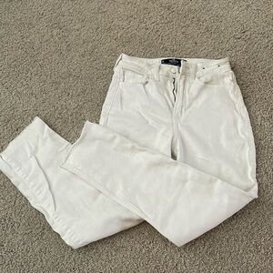 Hollister ultra high rise vintage straight jeans!!